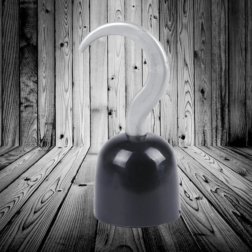 

4Pcs Pirate Hooks Plastic Material Halloween Pirate Cosplay Prop Ideal Party Performance Supplies Halloween Adornments