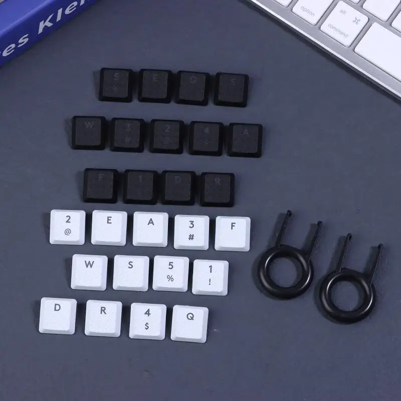 

Колпачки для клавиш (8 и 13 шт.) для механических клавиатур G915/G913/G815/G813/TKL87, нескользящие, с текстурой, сменные