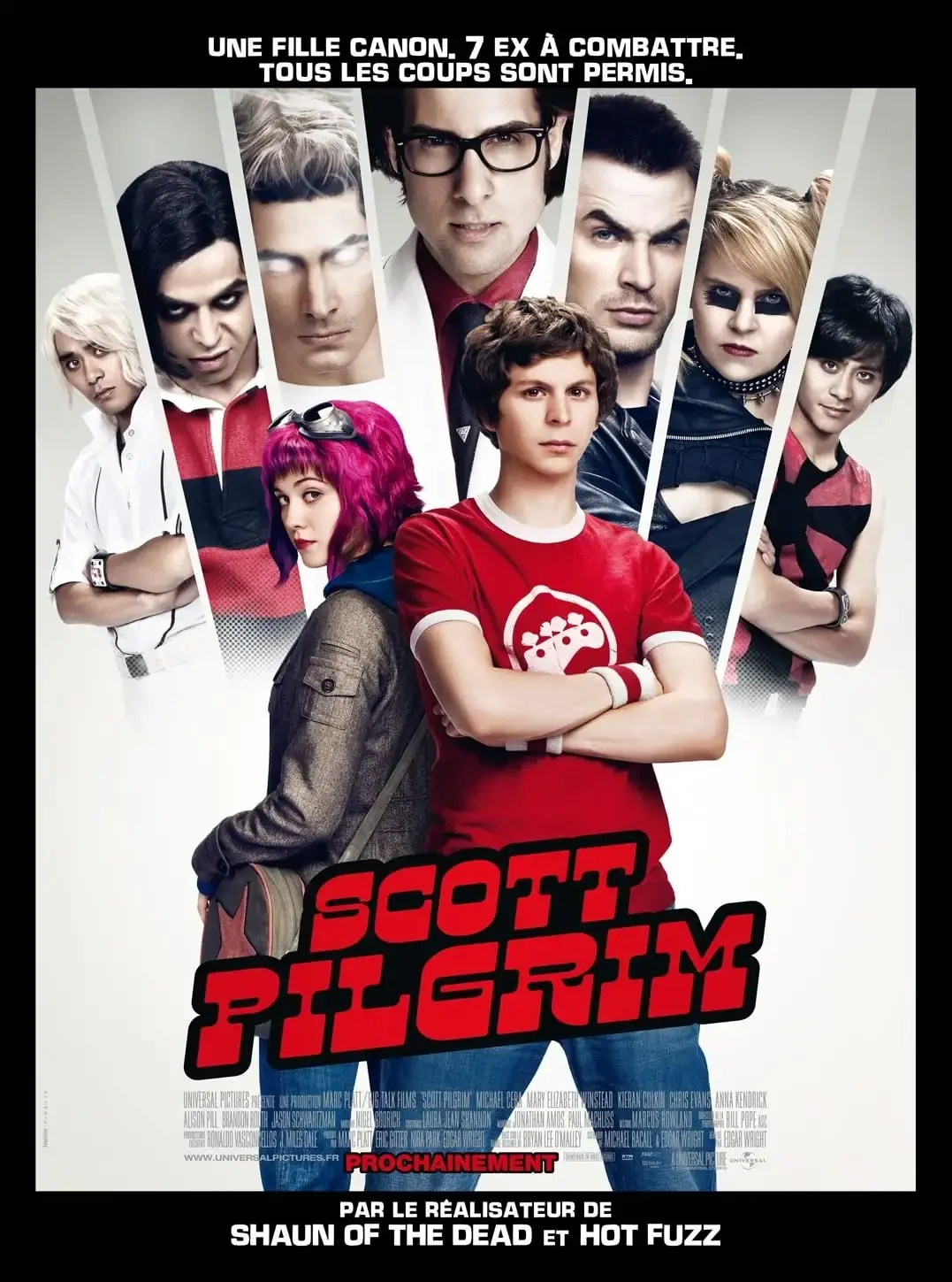 Scott Pilgrim vs the World Movie ,Art Picture Print Silk Poster, Home Wall Decor