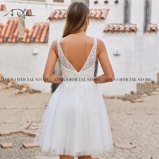 Weißes kleid glitzer Clearance