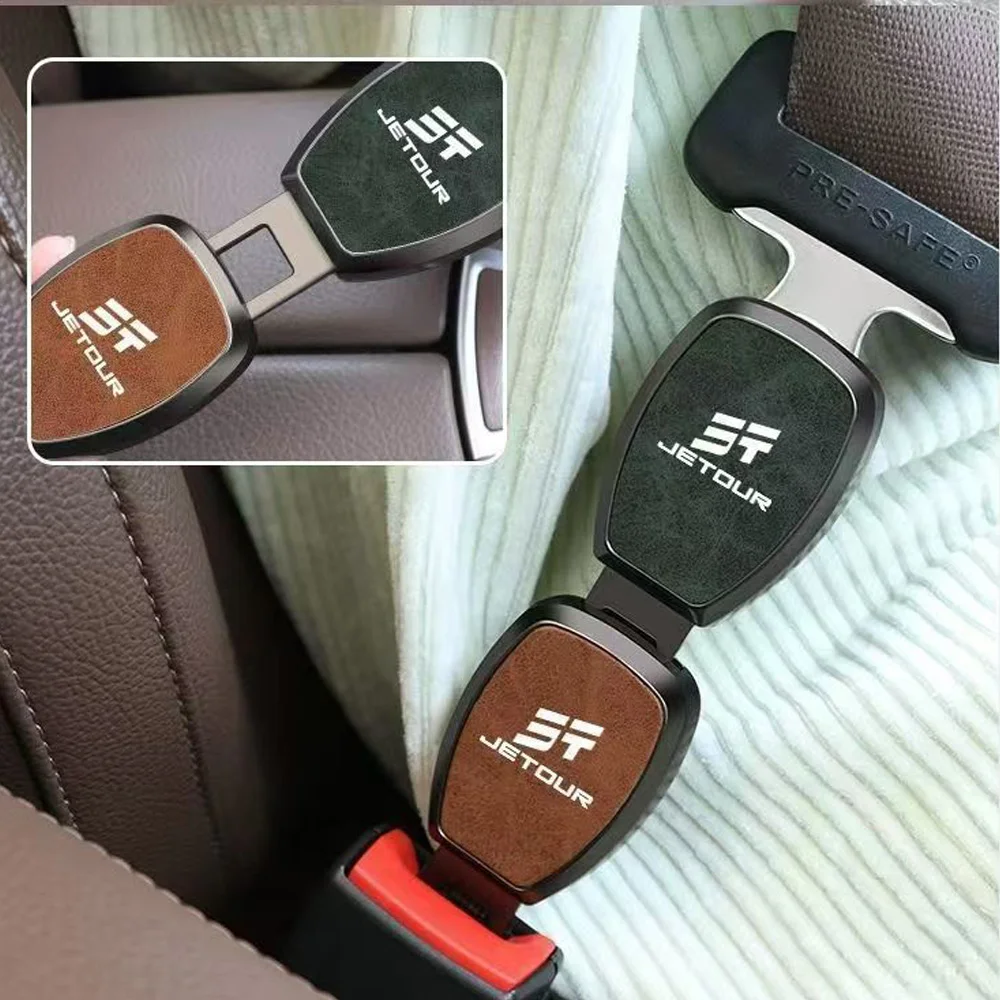 Para Chery Jetour Traveler T2 2023-2025: Extensor de Cinto de Segurança Automotivo com Conector Baioneta para Decoração e Modificação Interna