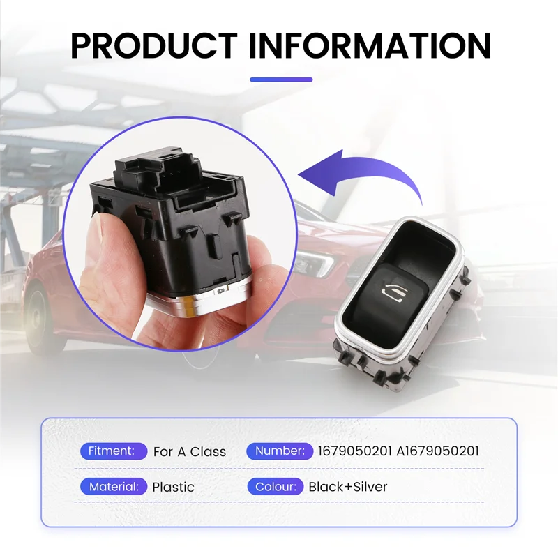 

A80X-1679050201 Window Control Switch Button Car A1679050201 1679054601 For A Class