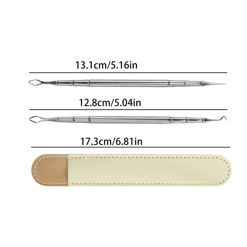 Blackhead Remover Pimple Popper Tool Acne Needle Removing Treatment Comedone Whitehead Popping Zit Nose Face Blemish Extractor