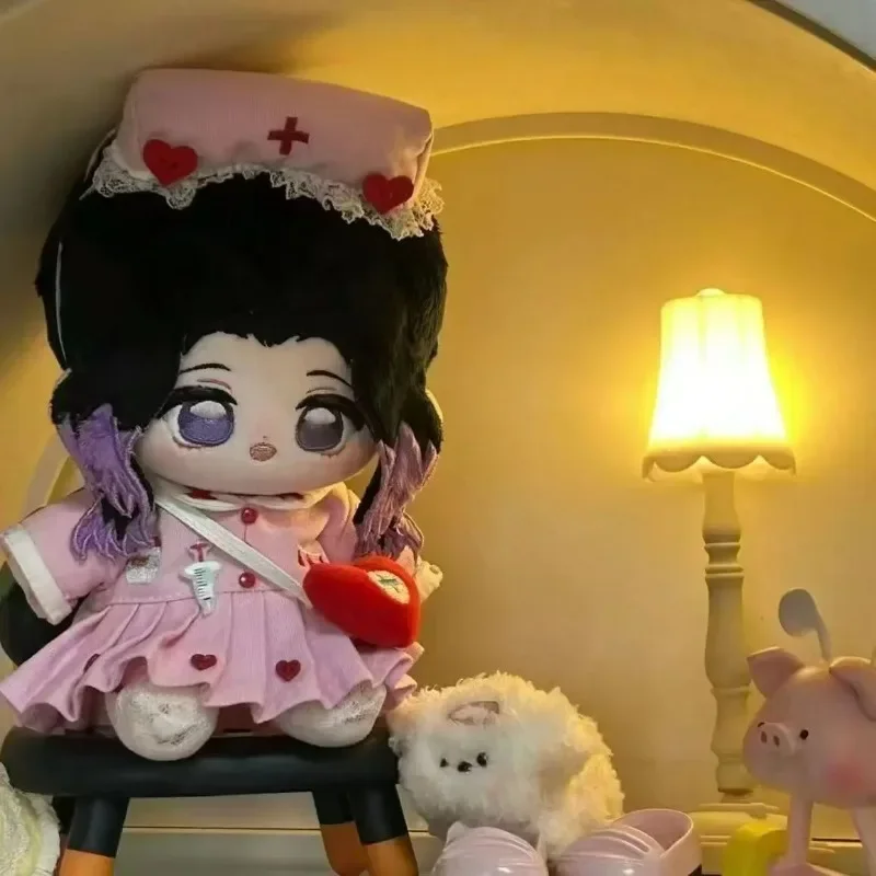 

Мягкая хлопковая кукла 20 см в стиле аниме «Убийца демонов» Kochou Shinobu, игрушки COS для детей и взрослых, плюшевые нарядные плюшевые игрушки, подарки для детей