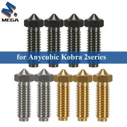 3PCS Nozzles 1.75mm Hard Steel for ANYCUBIC Kobra 2 Kobra 2 Plus Kobra 2 Max Kobra 2 Pro Kobra 2 Neo 3D Printer