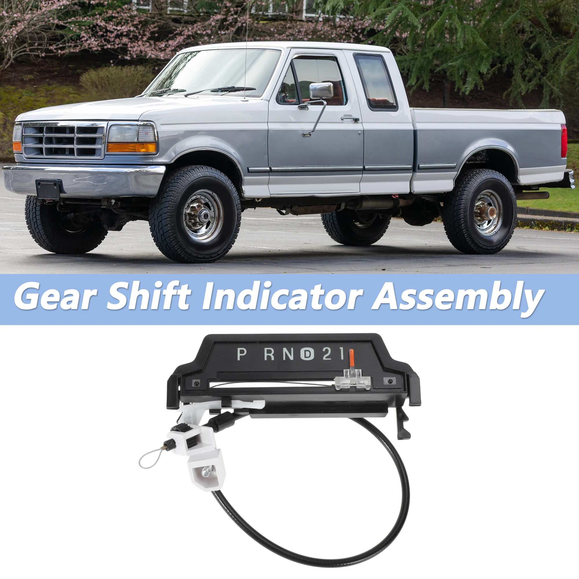 Motoforti Gear Shift Indicator Assembly Cable for Ford F250 1999-2003 No.XL3Z-7A110-AA