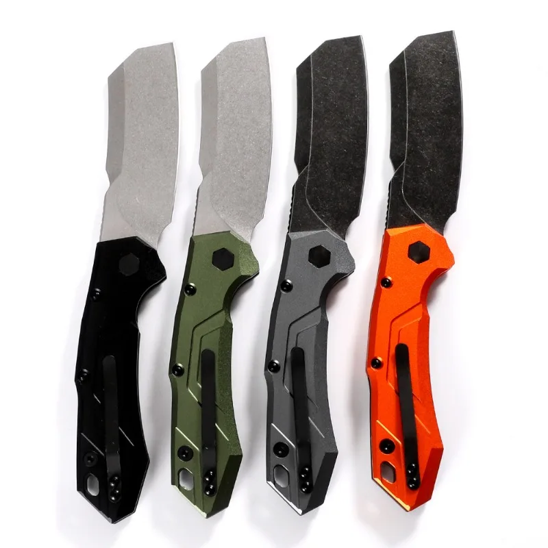 Portable 7850 Folding Camping Outdoor Knife CPM154 Blade Carbon Handle Hunting Survival Tactical Knives Fruit Utility EDC Tools