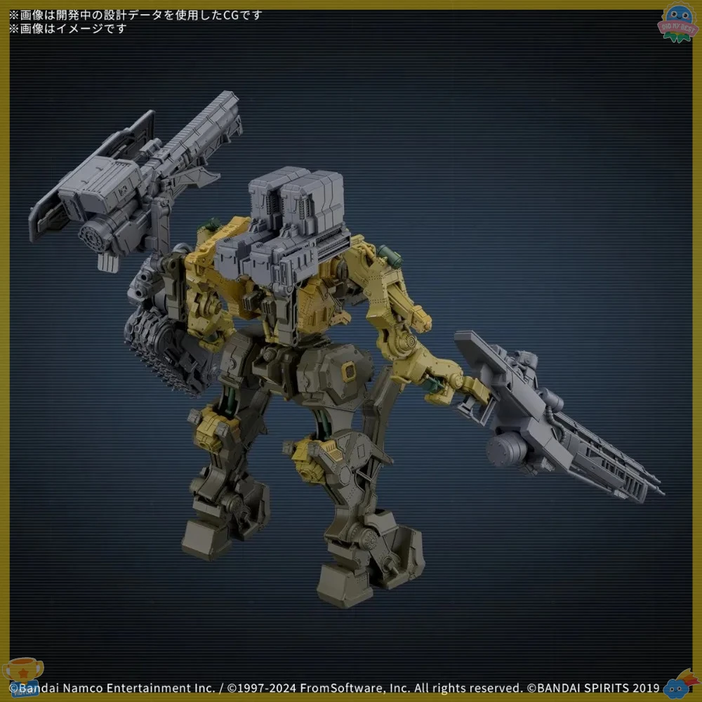 

Оригинальная фигурка BANDAI 30 мм ARMORED CORE CC-3000 WRECKER, ПВХ, коллекция моделей, игрушка в подарок