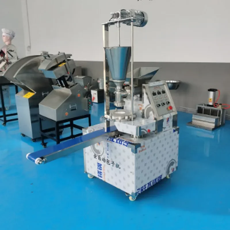Automatic Knife Cutting Square Steamed Bread Machine for Breakfast Shop Canteen Steamed Bun All-in-One Machine for Moon Cake