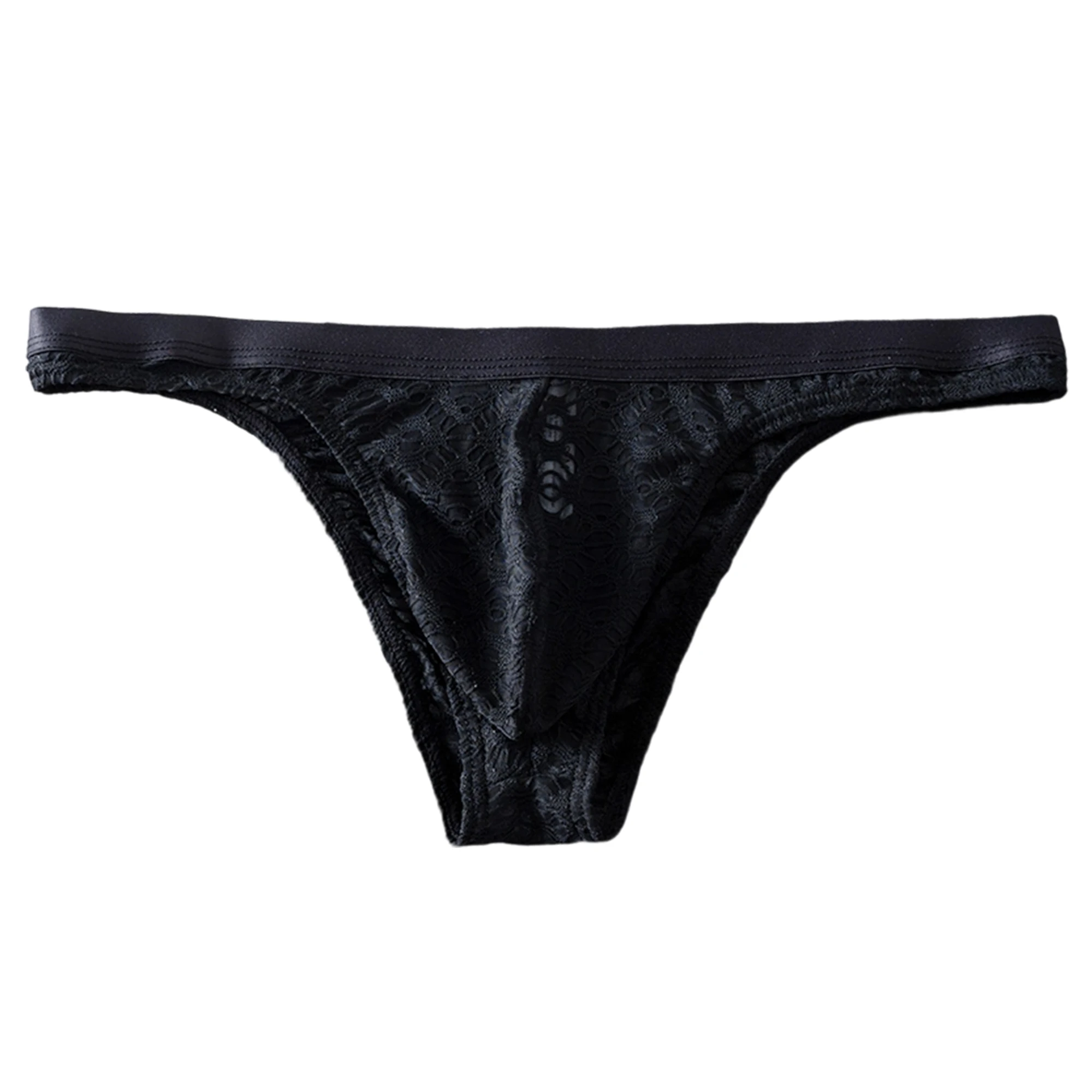 

Комплект из 5 мужских дышащих мягких трусов-боксеров с прозрачными вставками, трусы-стринги с анатомическим мешочком, мужские сексуальные трусы-стринги