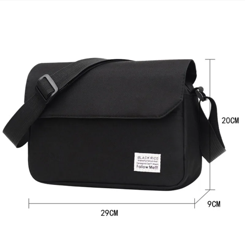 Minimalist Flip Shoulder Bag Fashionable Korean Postman Bag Versatile Casual Wide Shoulder Strap Crossbody Bags for Women