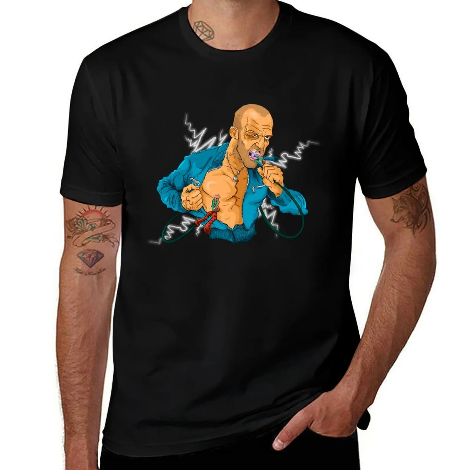 Gifts For Women Crank High Voltage Graphic For Fans T-Shirt Basic Solid Color Casual Tee Shirt T-Shirt