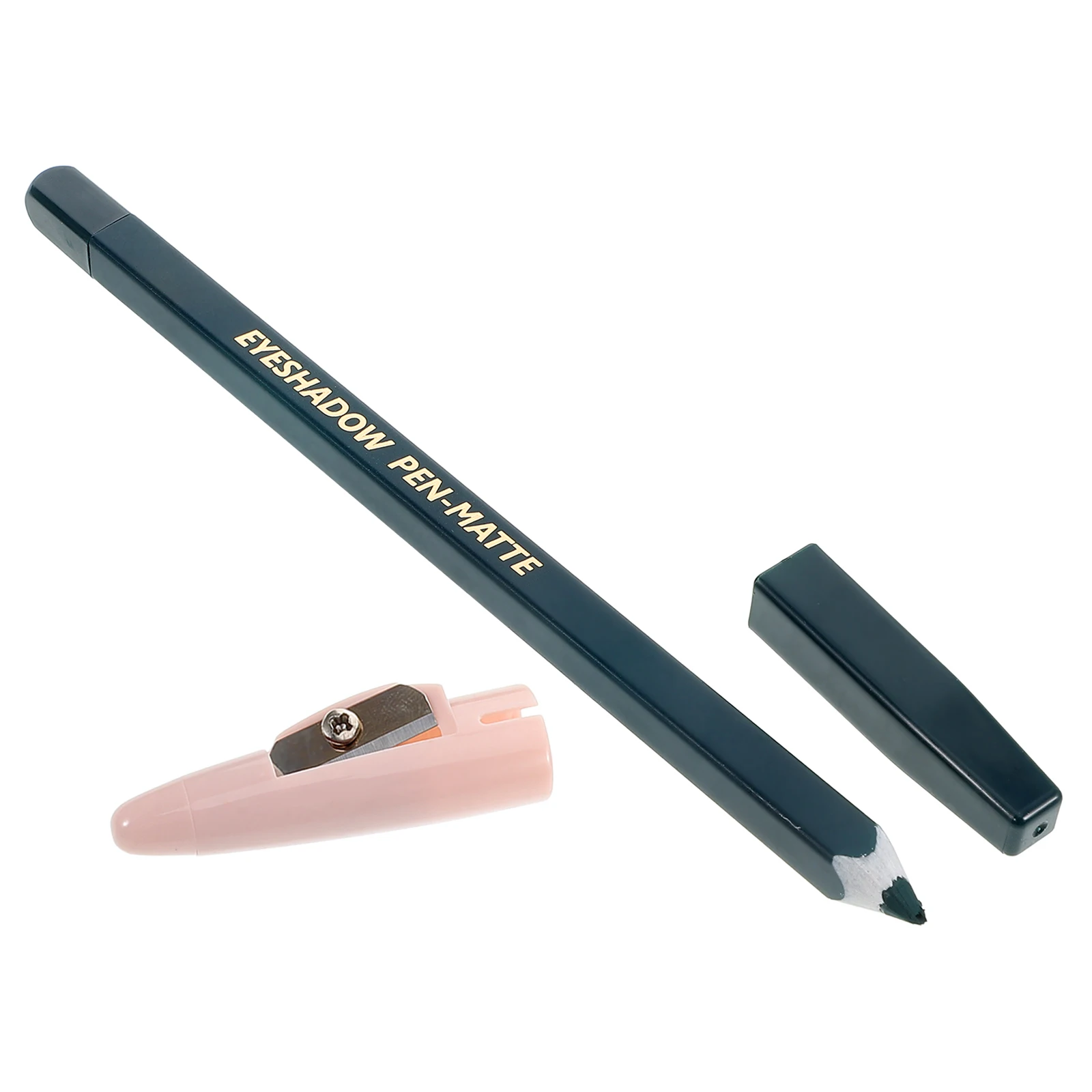 1 Juego de sombra de ojos en barra, acabado mate, uso duradero, fácil aplicación, cualquier ocasión, lápiz de maquillaje, herramienta de maquillaje de ojos portátil para mujeres