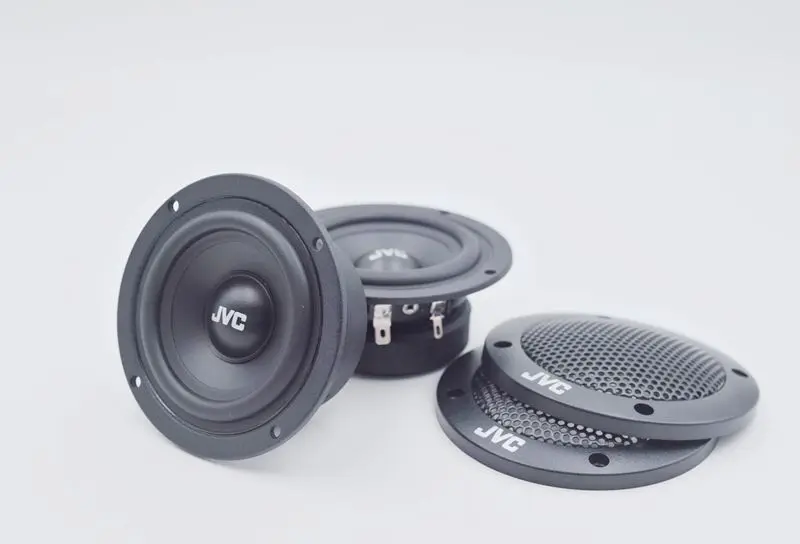 2PCS JVC car audio 3.5-inch mezzo speaker original car main engine directly push hi-fi audio dashboard base