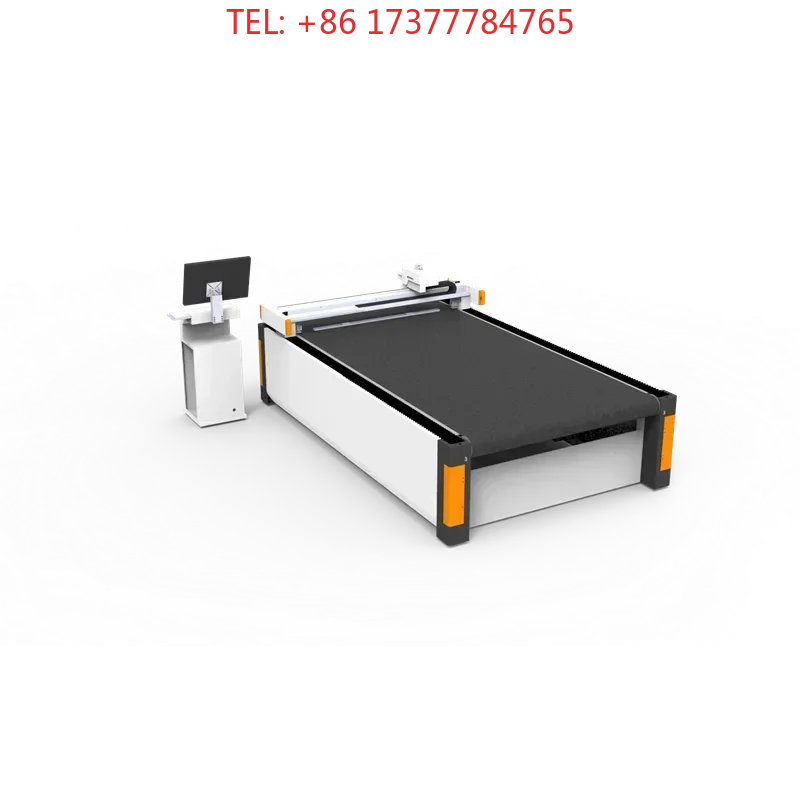 Popular and durle digital oscillating knife corrugated board box numerical control