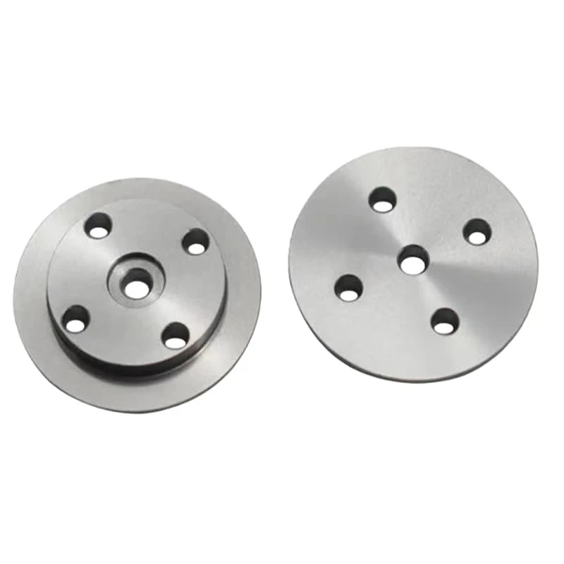 Customized Metal Parts  Stainless Steel Precision CNC Machined Flange Discs Precision Rapid Prototype Machining Service CNC Part