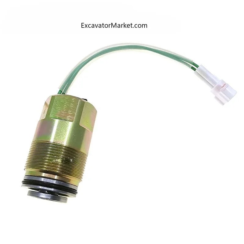 Excavator Accessories  Kobelco SK200-6/200-6E/Doosan Daewoo DH220-5/Kawasaki pump K3V112 hydraulic  solenoid OE:MC609-7421120