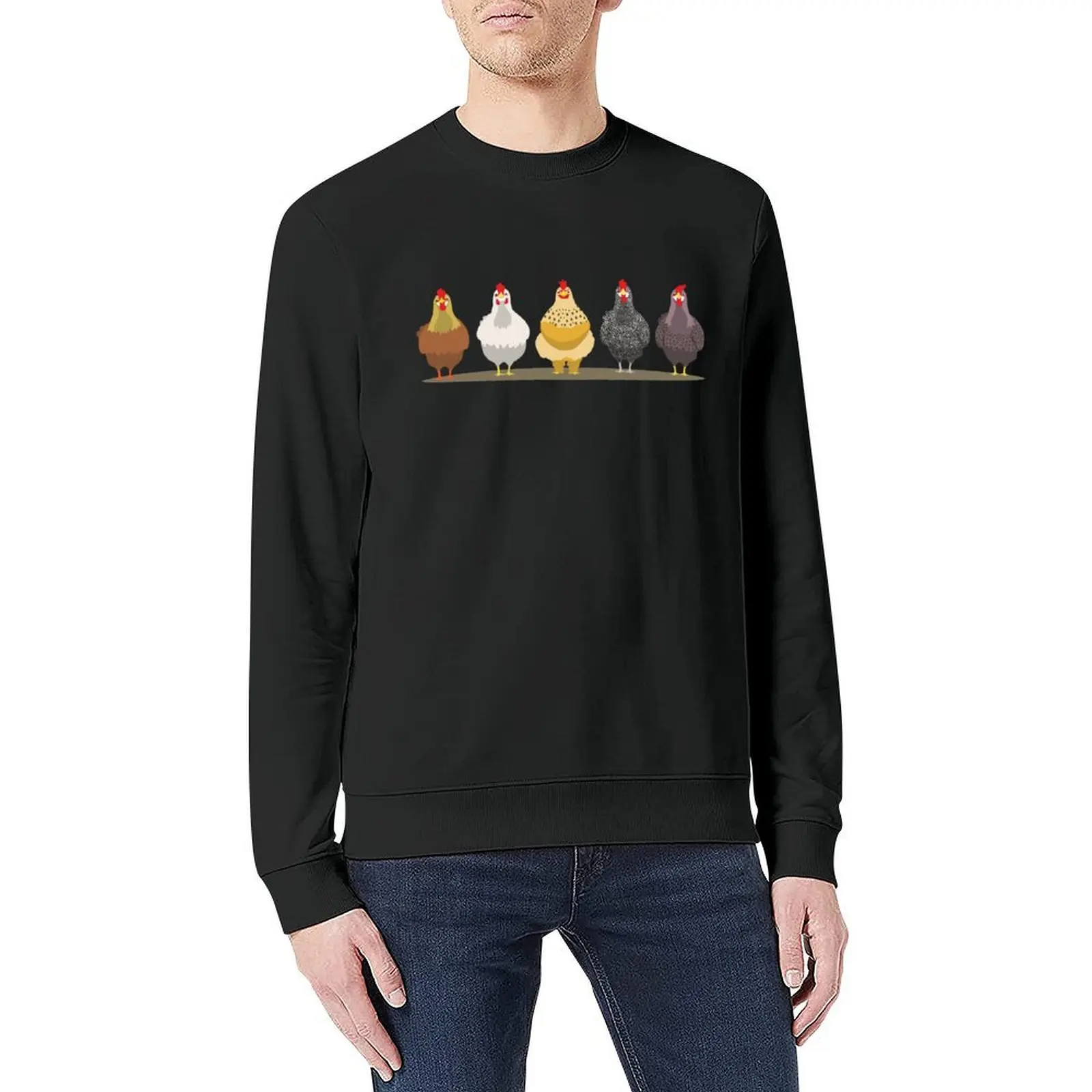 เสื้อฮู้ดดี้ลายไก่ตลกสำหรับคนรักไก่ ของขวัญสำหรับคุณแม่ ผู้หญิง เด็ก เสื้อผ้าผู้ชาย