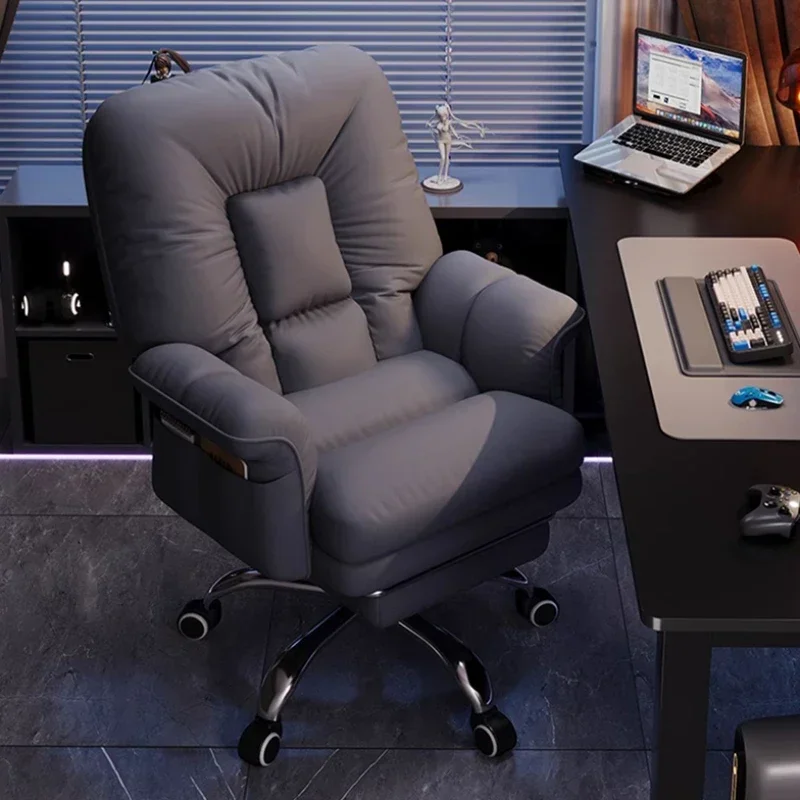 

Nordic Accordion Chair Gaming Adjustable Designer Modern Ergonomic Office Comfortable Comfy Support Silla Oficina Furniture