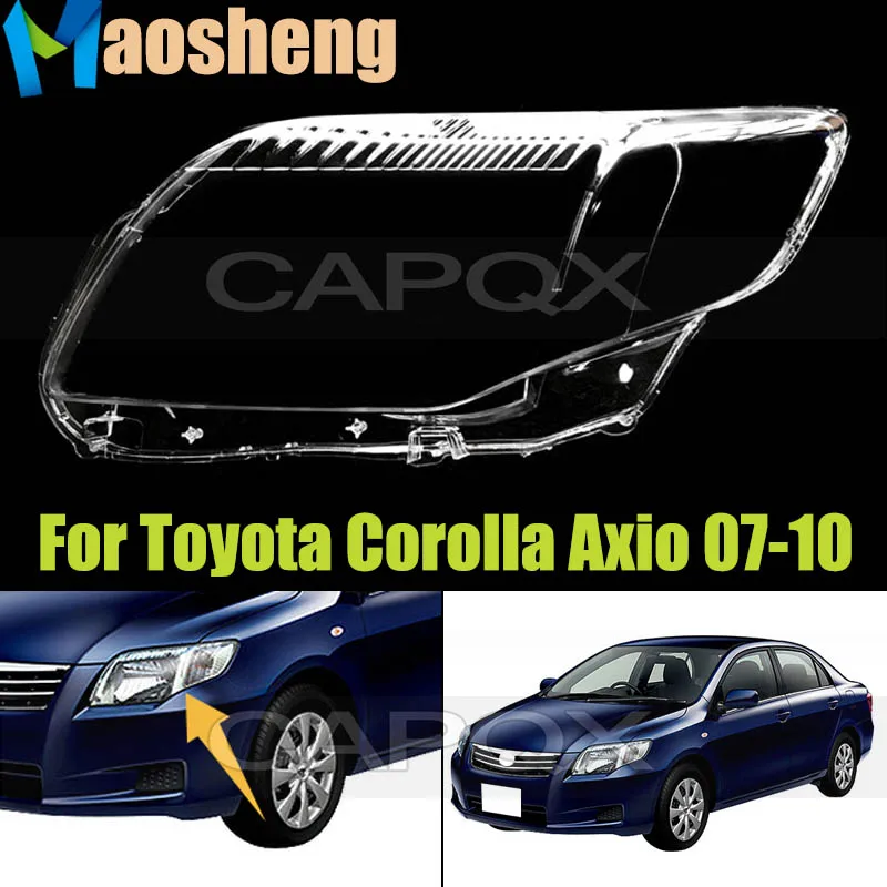 

Крышка фары (стекло) для Toyota Corolla Axio 2007-2010, передняя, сменная, замена плафона фары