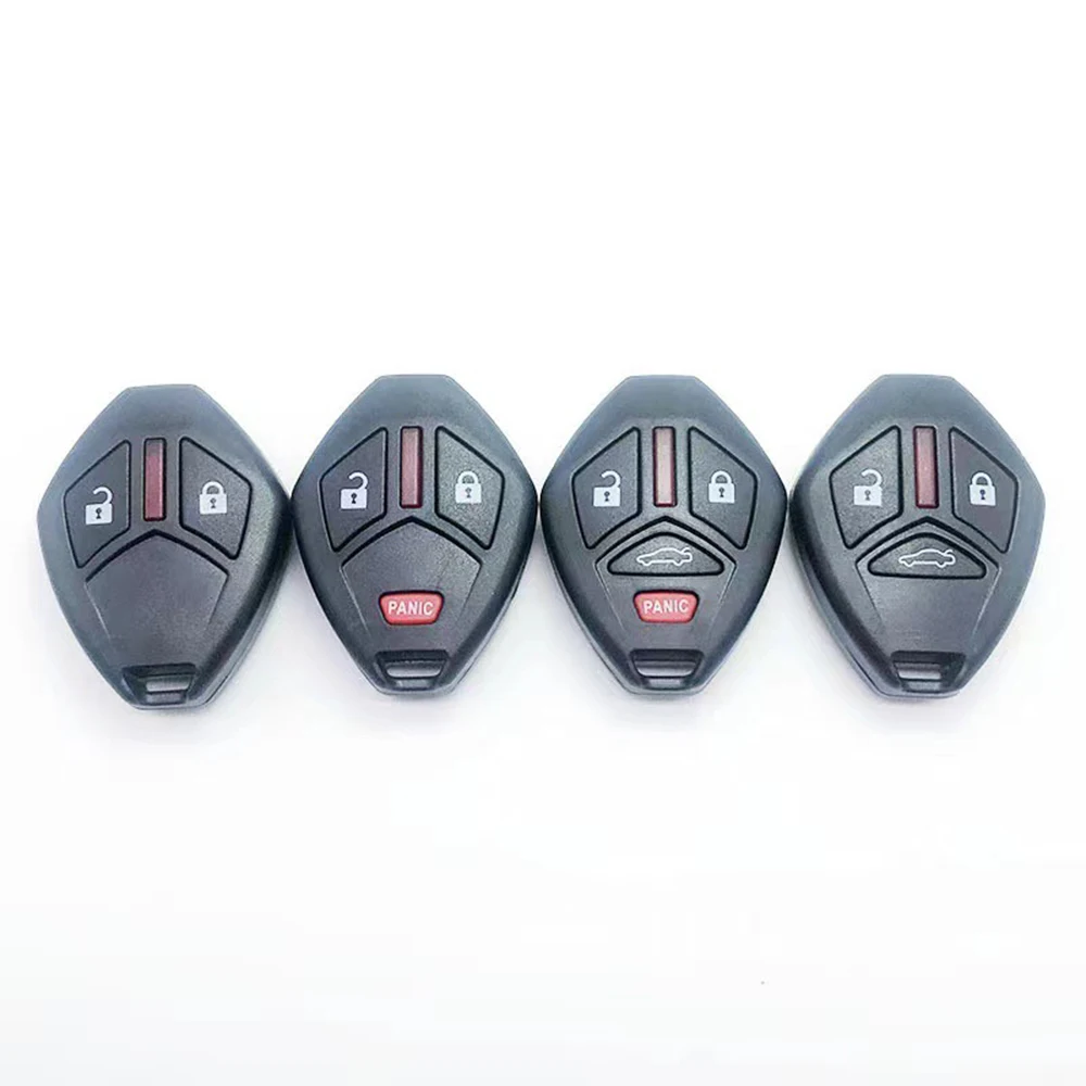 Suitable for Mitsubishi car remote control key shell non embryo modification straight plate shell