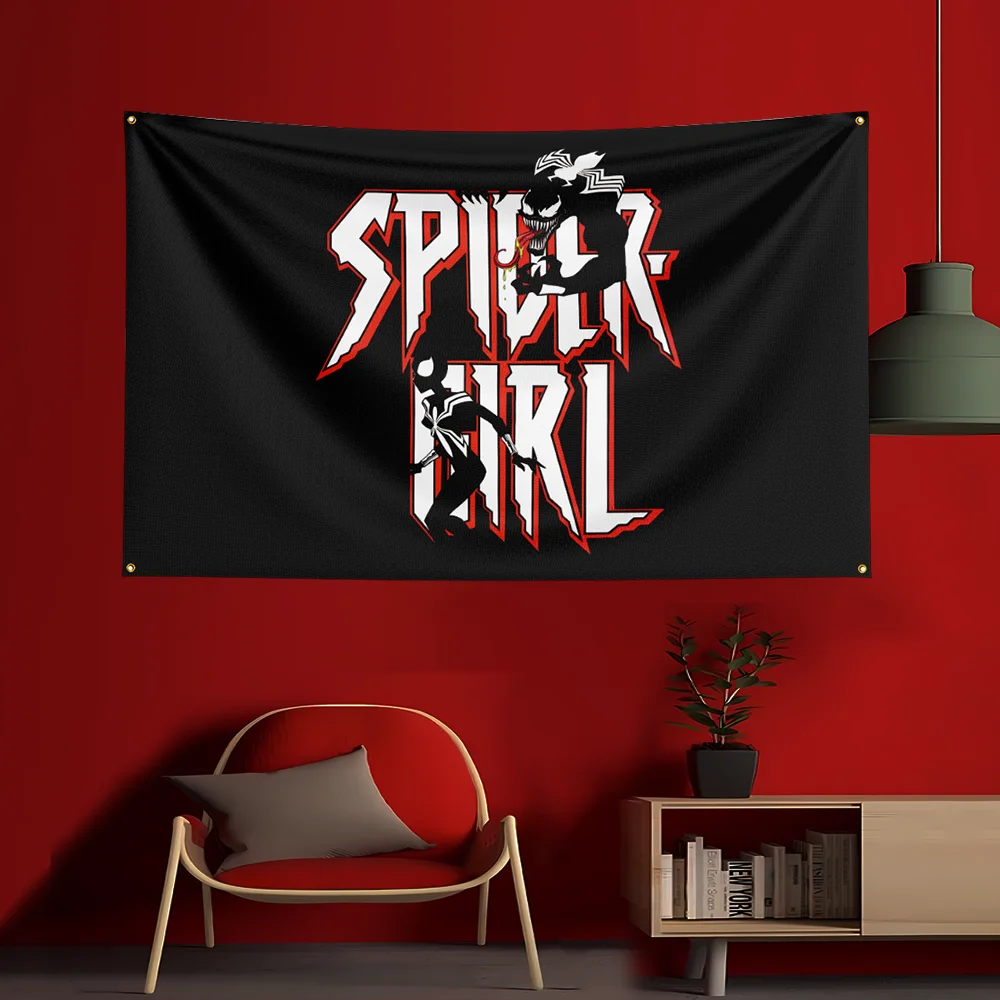3X5 FT R-Spider-Mans Game Flag Polyester Printed Party Flag for Garage Room Decoration - Image 2