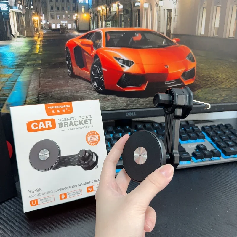 

НОВЫЙ автомобильный держатель для телефона, универсальный для смартфона, GPS-навигация, мощный липкий автомобильный кронштейн, вентиляционное отверстие, подставки для мобильных телефонов