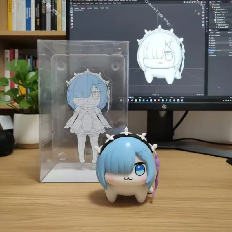 Doro×Rem Doll لطيف الشكل أنيمي Valorant Games الطرفية نموذج مخصص Kawaii دمية لطيف سطح المكتب الديكور مجموعات عطلة #6