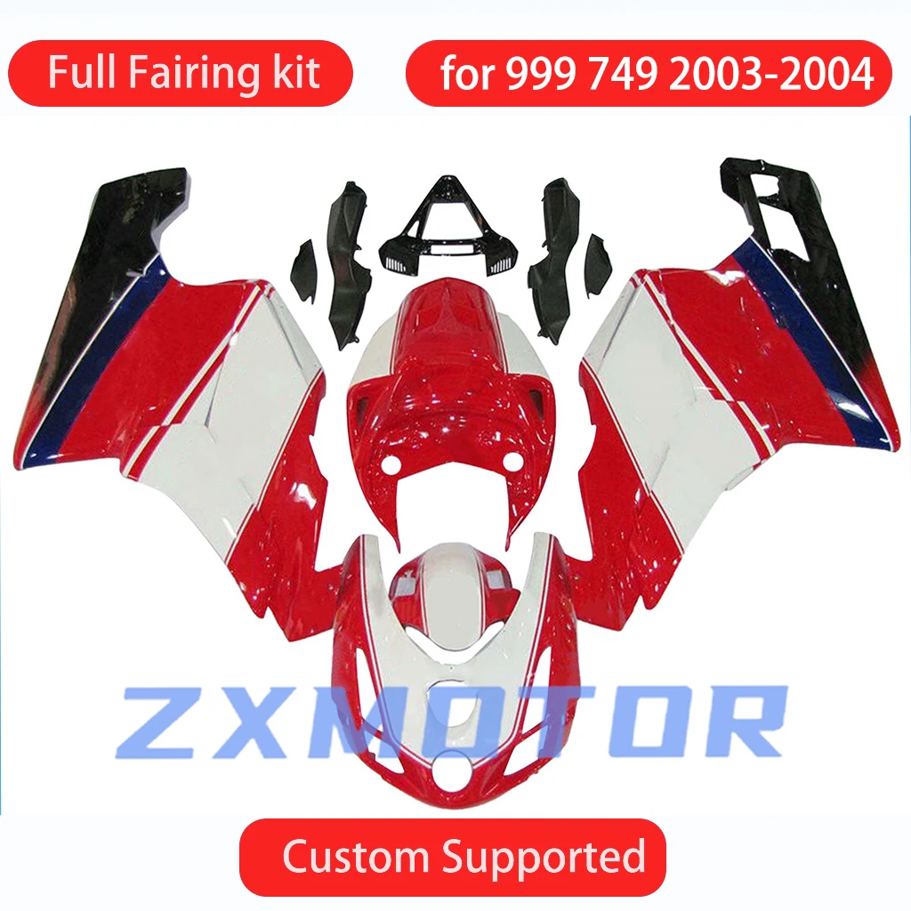 

For DUCATI 749 2003 2004 ABS Plastic Fairing Set 999 03 04 Motorcycle Painted Fairings Bodywork Cowl Kit