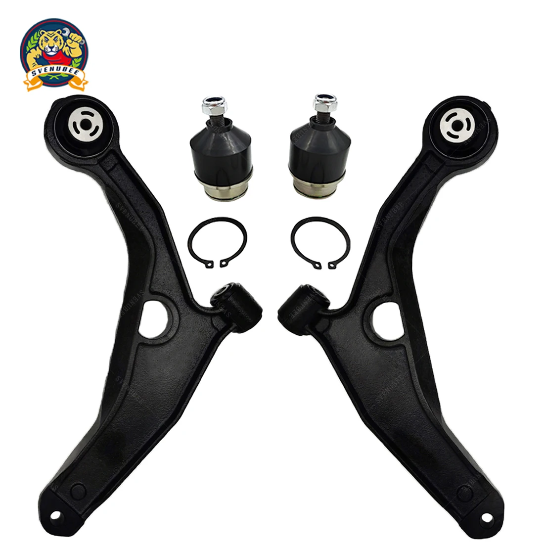 Svenubee 4pcs Front Left Right Lower Control Arm Ball Joint Kit for Chrysler 200 Dodge Avenger 2007 2008 2009 2010 - 2020