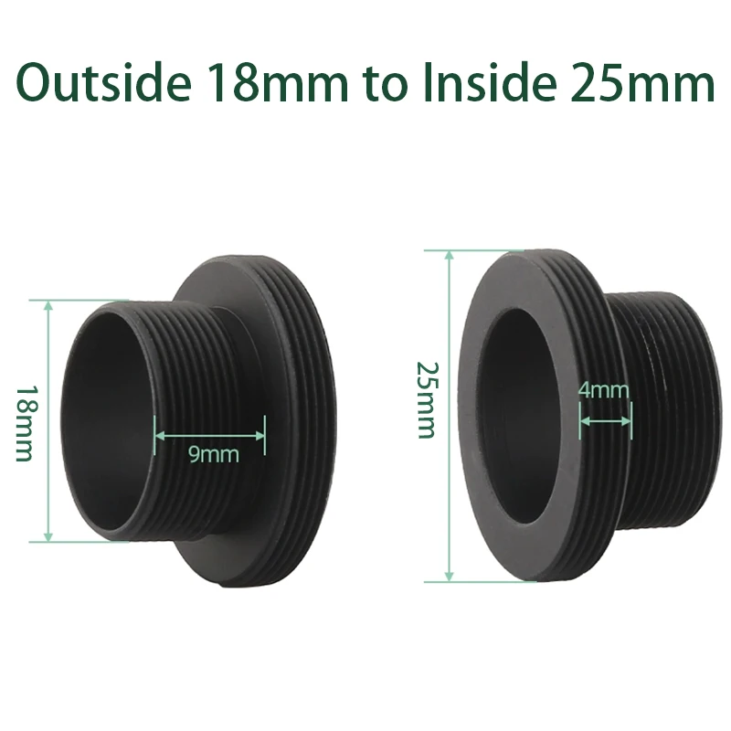 

M32 M27 M40 M18 M25.4 M26 M37.5 M28 M42 RMS CS Ring Adapter Microscope Objective Lens Photography Interface for Microscopio