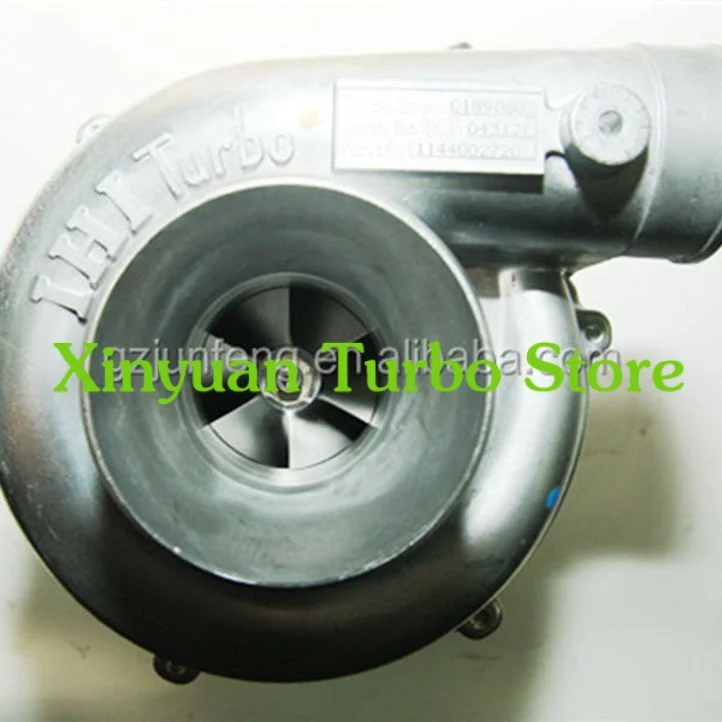 RHC62C Turbo VB240044 02800132 114400-2720 CI89 Turbocharger for Isuzu JCB 200XO Offway 6BD1-TPJ, 6BD1TPJ 6BD1T Engine