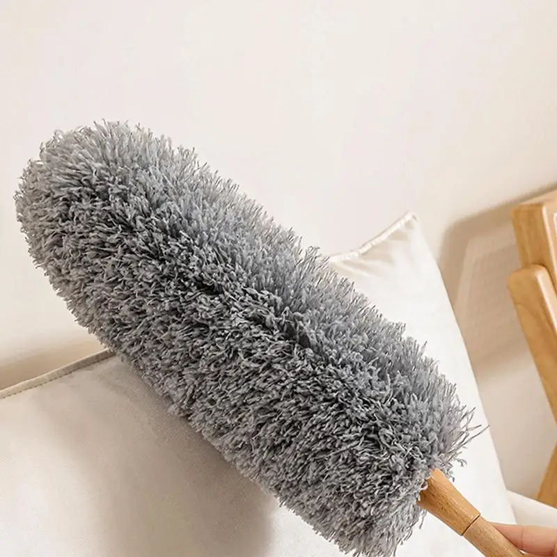 Cleaning Fiber Duster Long Handle Bendable Car Dust Cleaner Washable Cleaning Duster Retractable Dashboard Detailing Dusting