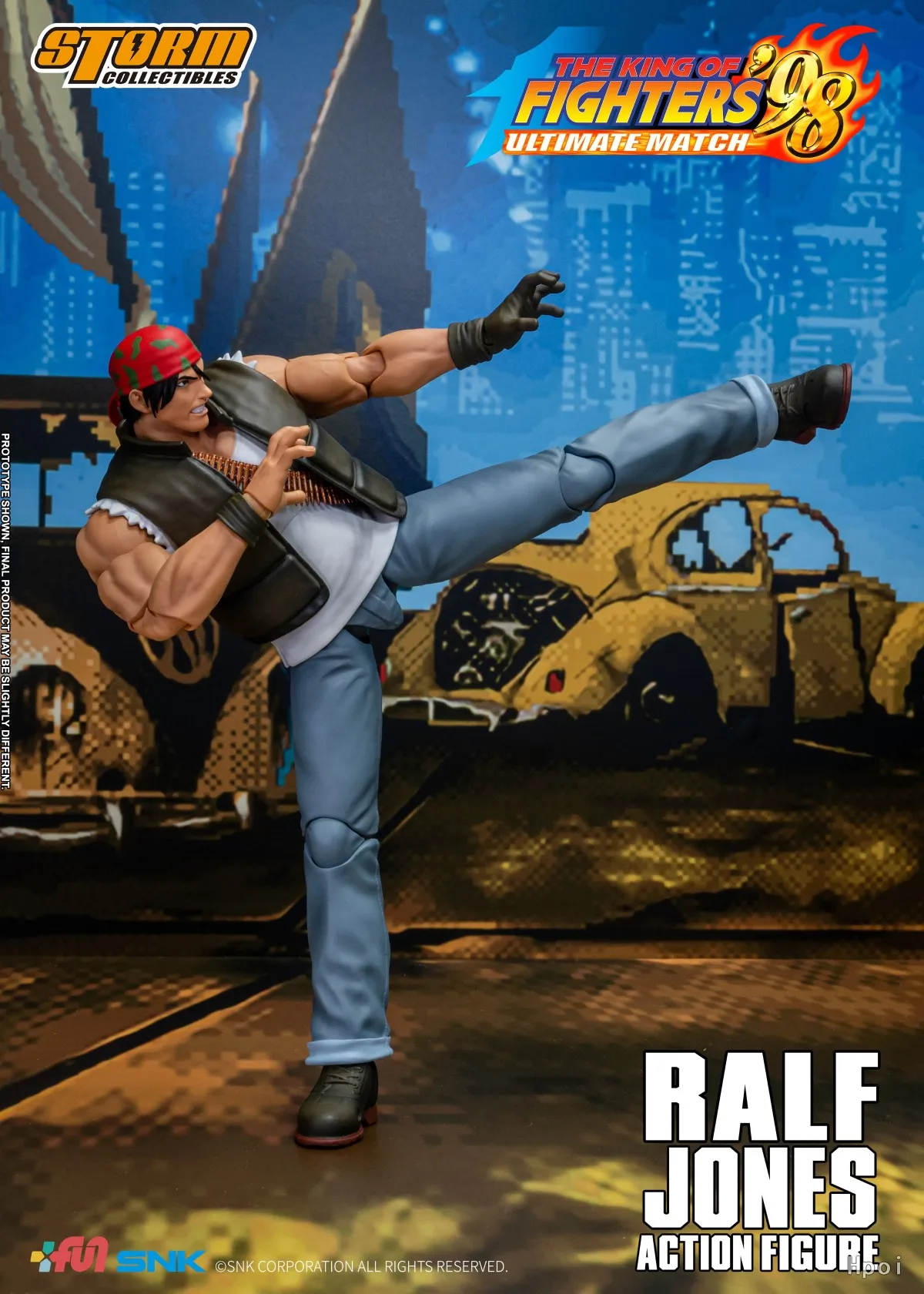 【オリジナル】ストームコレクティブルズ RALF JONES - THE KING OF FIGHTERS'98 UM アクションフィギュア オーナメント コレクション モデル おもちゃ