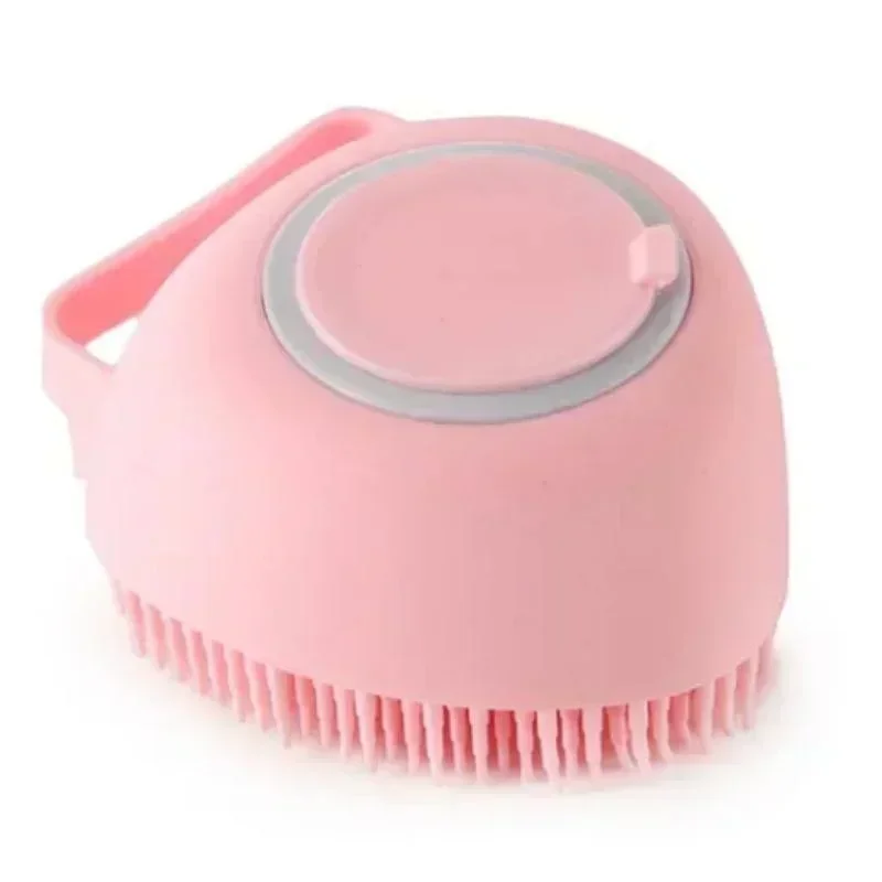 Huisdierreinigingsborstel, was-, bad- en massageborstel van zachte siliconen voor honden en katten. Huisdieraccessoires, hulpmiddelen voor huisdieren, Расческа Для Собак_voghion.com