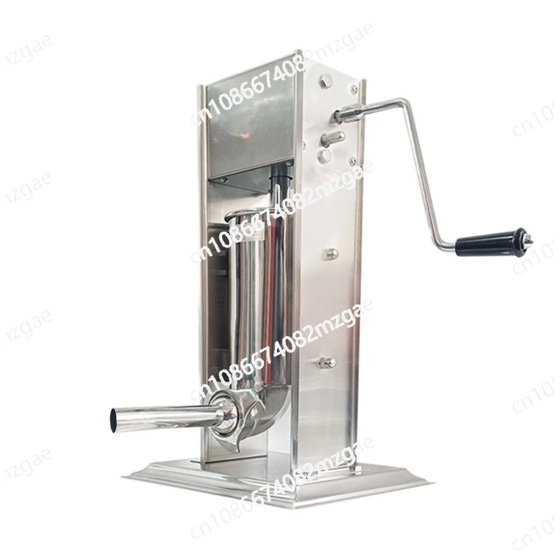 TV15L Vertical Enema Commercial Manual Stainless Steel Hand Crank Sausage Filling Machine