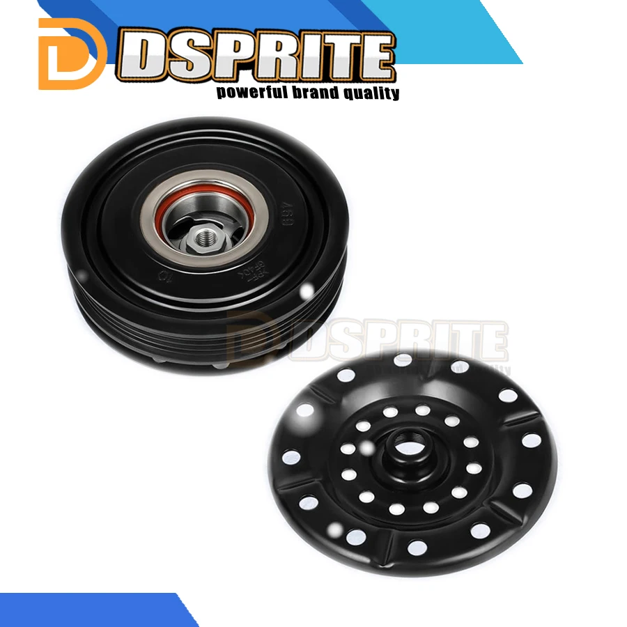 

AC Compressor Clutch Pulley 447150-2224 8Q0820803H 6Q0820803P 6Q0820803Q For SKODA FABIA VW POLO SEAT CORDOBA IBIZA AUDI A2 1.4