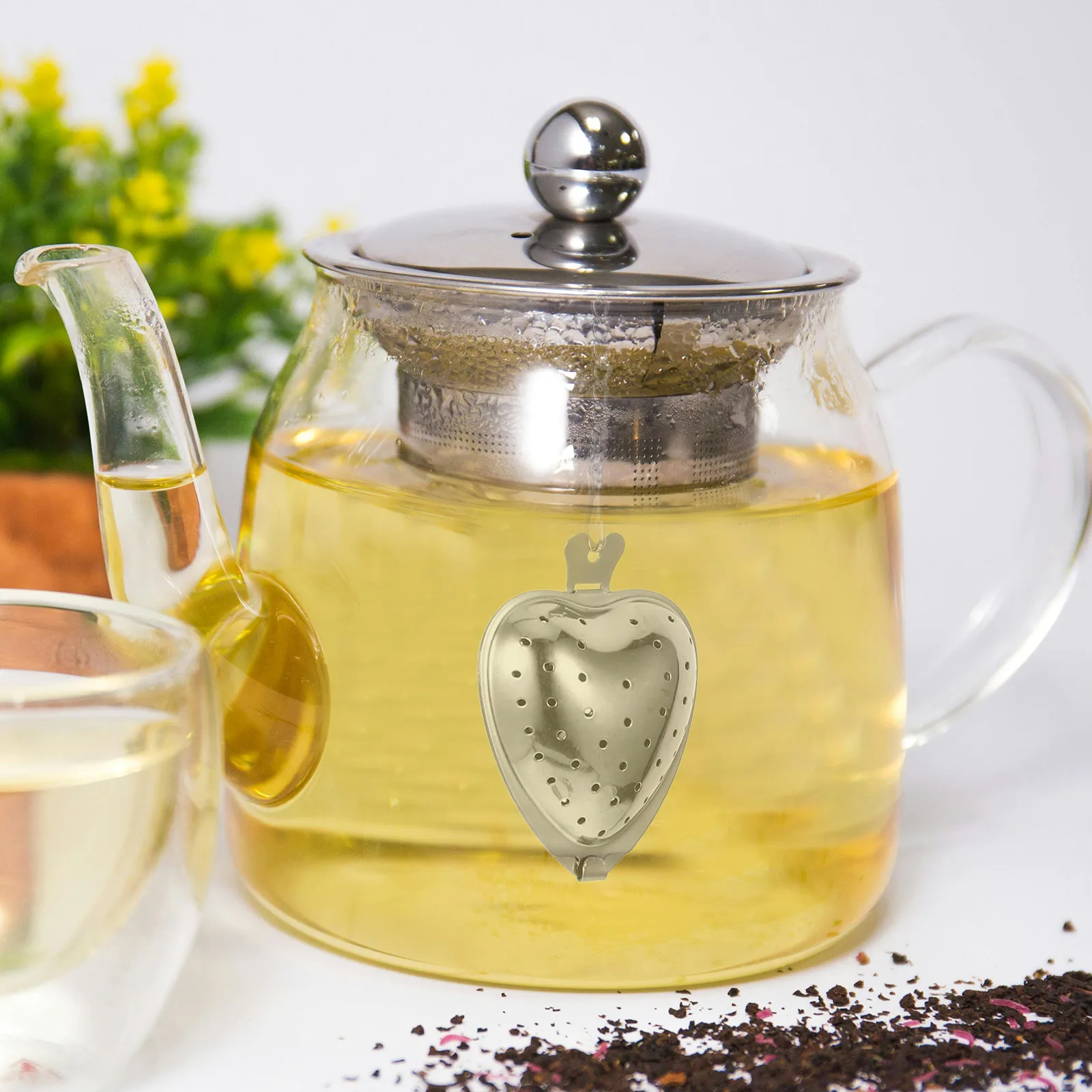 

3 Pcs Stainless Steel Tea Strainer Bag Steeper Infuser Maker Brewing Filter Loose