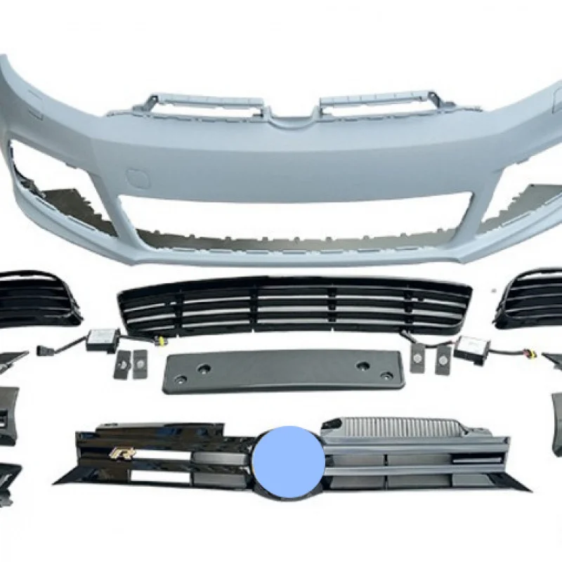 مناسبة لسيارات فولكس فاجن جولف 6 GTI ترقية تعديل R20 مجموعة أدوات محيطة الشفة الأمامية 5K0807221A