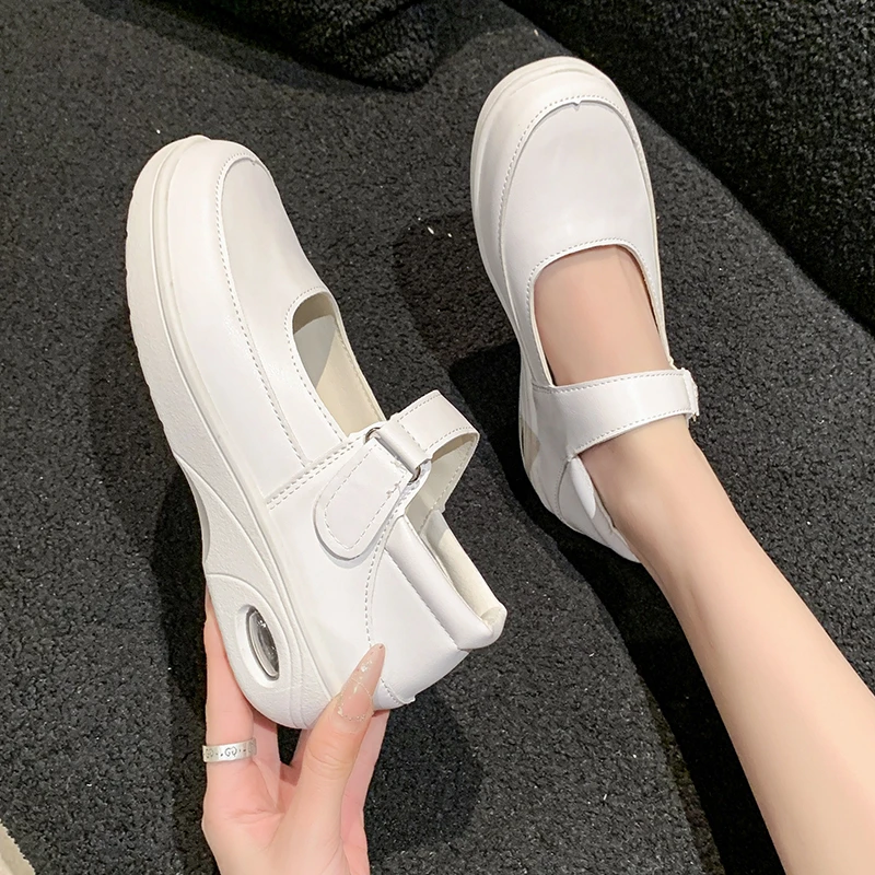 Round Toe Casual Flats Spring/autumn Adult Ladies Shoes 2024 Fashion Solid Shallow Concise Flats Sapatos Baixos Femininos