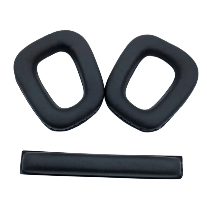 Komfortable PU Leder Stirnband Pad Ersatz Ohr Muff Weiche Ohrpolster für G432 G332 G930 F450 Kopfhörer Y4QF – Detail 1