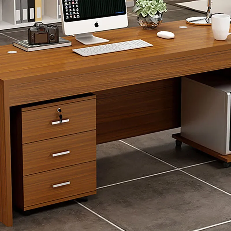 Simple Board Staff Desk, Office Work, Log Staff Desk