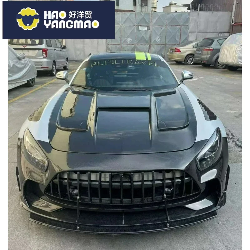Suitable for Premium FORBenz AMGGT GTC GTS GTR Hood Dry Carbon Fiber