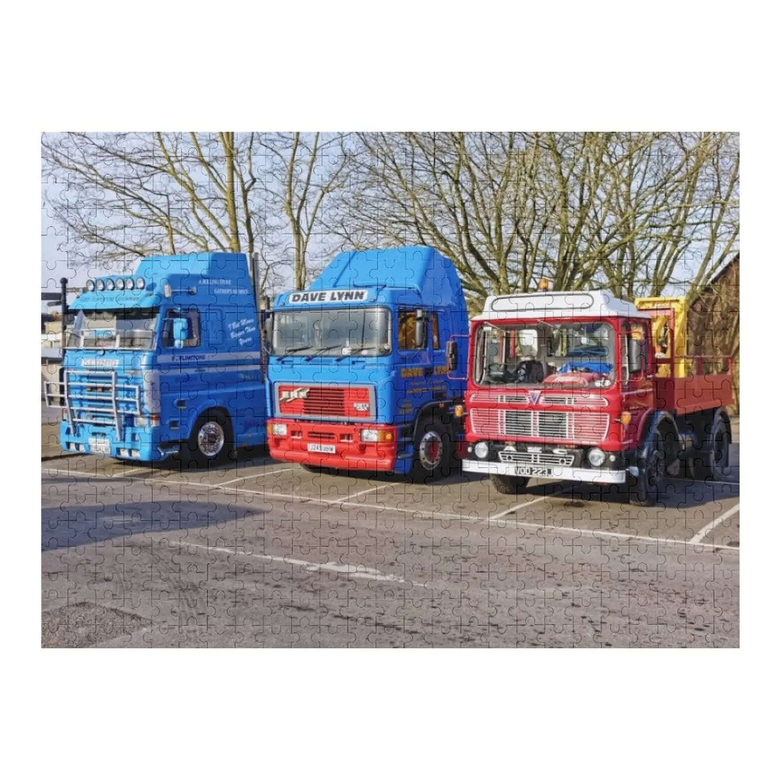 

Классические коммерческие грузовики-пазлы на заказ, персонализированное имя, персонализированное деревянное имя, деревянный подарочный пазл на заказ