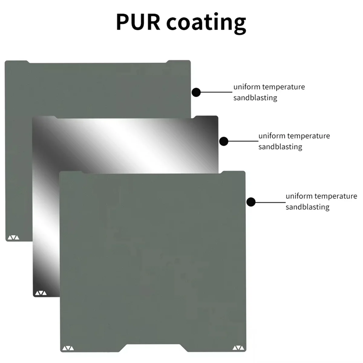 New FYSETC CryoNix Upgraded Build Plate Double-Sided Easy to Printing Steel Sheet for Bambu Lab H2D 3D Printers