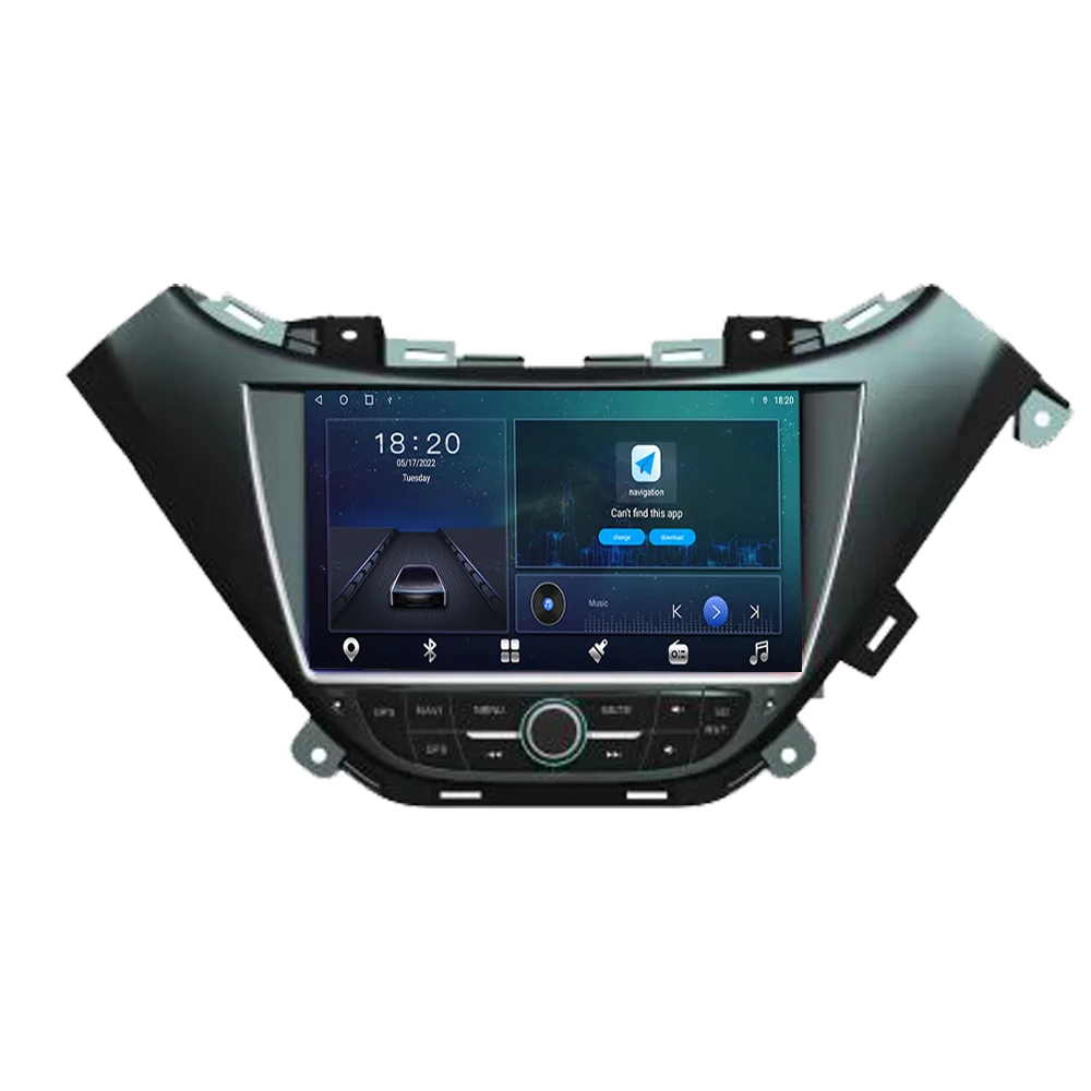 9“ For Chevrolet Malibu 2016 Android 13 Car Radio Screen Navigation Wireless GPS Stereo Multimedia Player