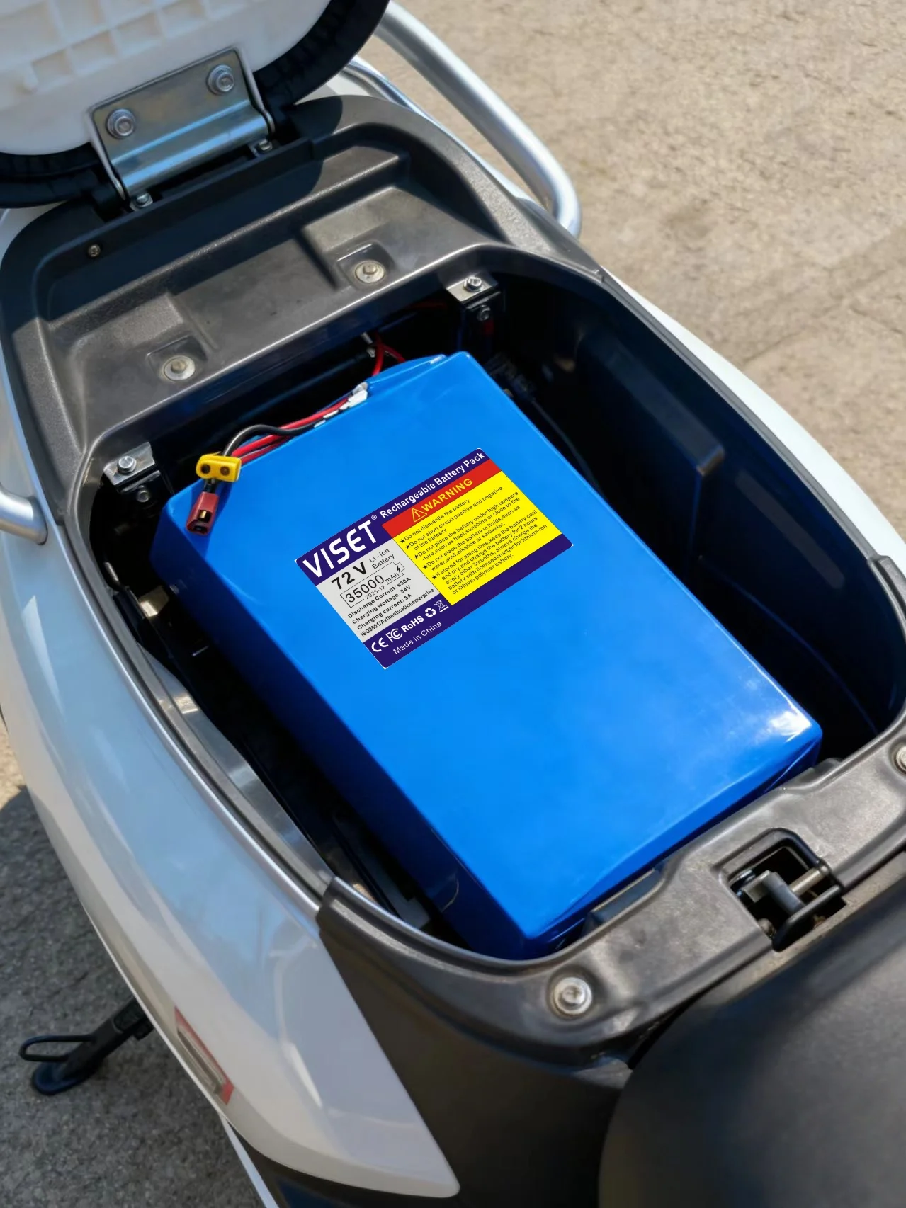 2026 New18650 72V 35Ah بطارية ليثيوم أيون مع المدمج في BMS 250-3000W بطارية عالية الطاقة EScooter Ebike بطارية حزمة شاحن