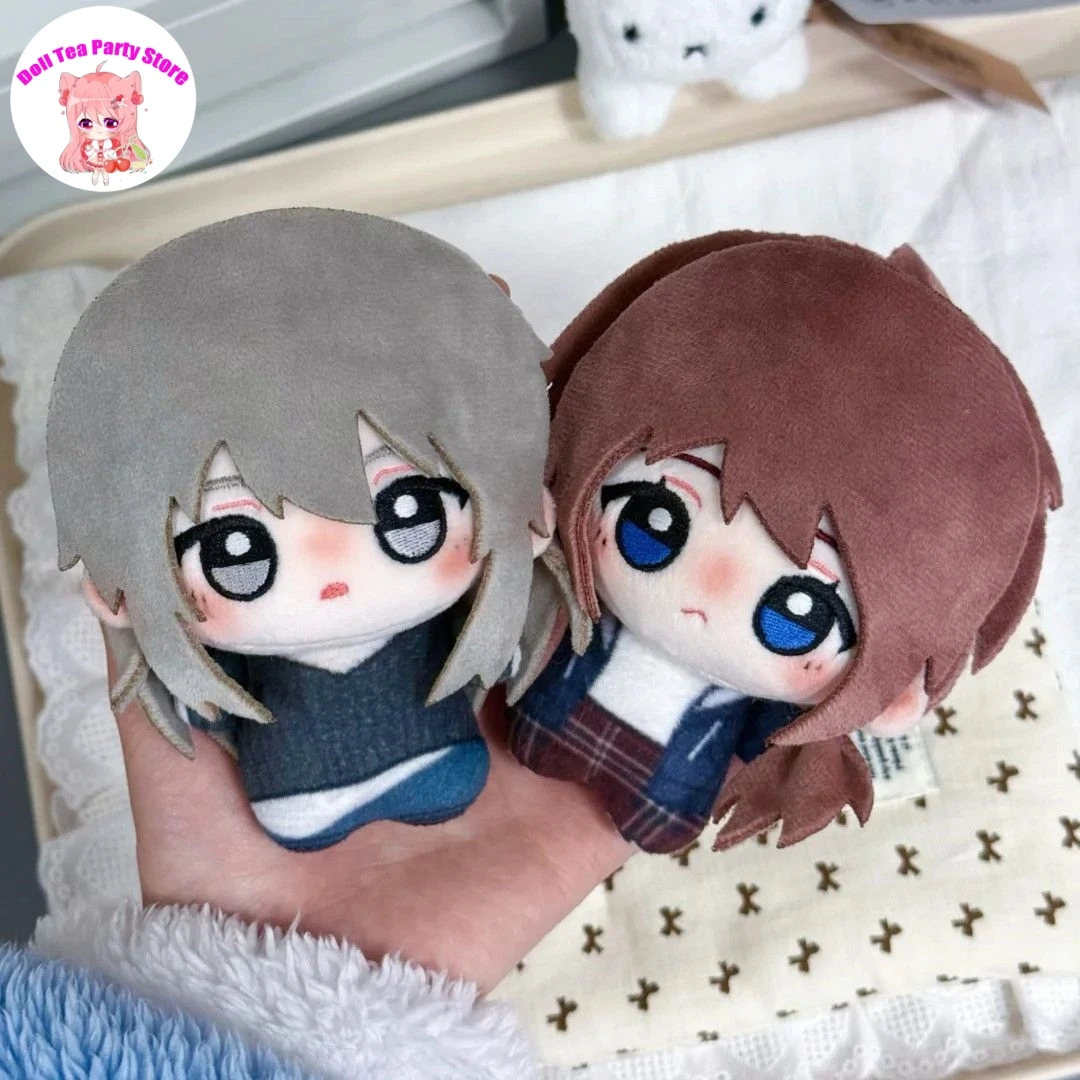 

Плюшевая игрушка Iseri Nina Momoka Kawaragi Cotton Doll Anime GIRLS BAND CRY, оригинальный мультяшный брелок-подвеска 10 см, подарок