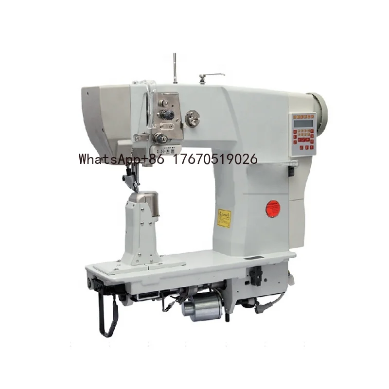 2026-QK-591Automatic Computerized Single Roller Post Bed Industrial Stitch Pillar Sewing Machine