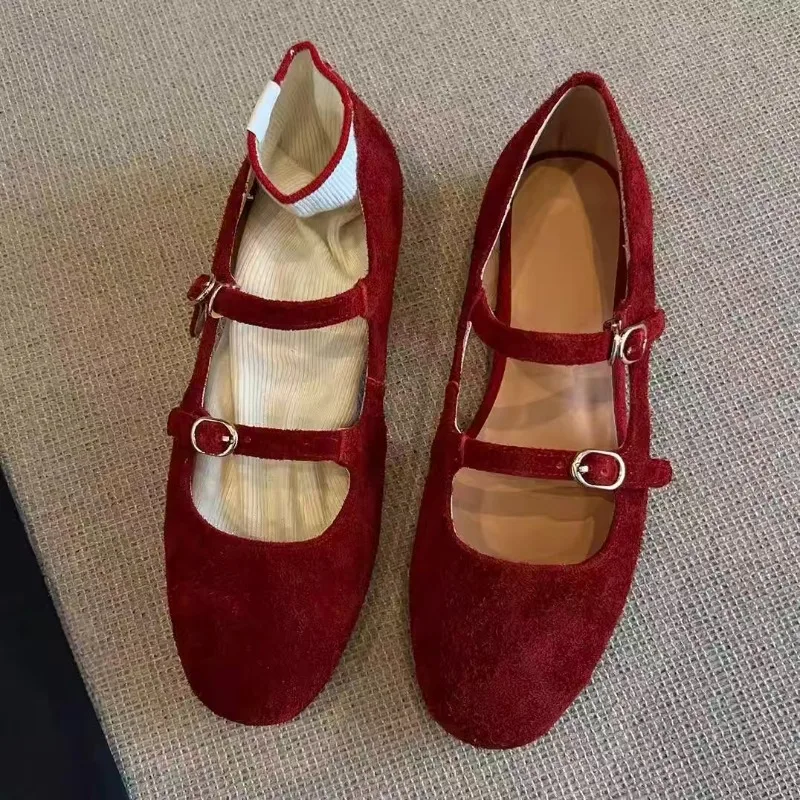 حار بيع الموسم نمط جديد لينة أسفل ماري جين الأحذية المسطحة النساء الضحلة ليوبارد طباعة الشقق الرجعية جولة